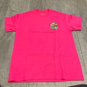 Anti Social Social Club pink tropical tshirt